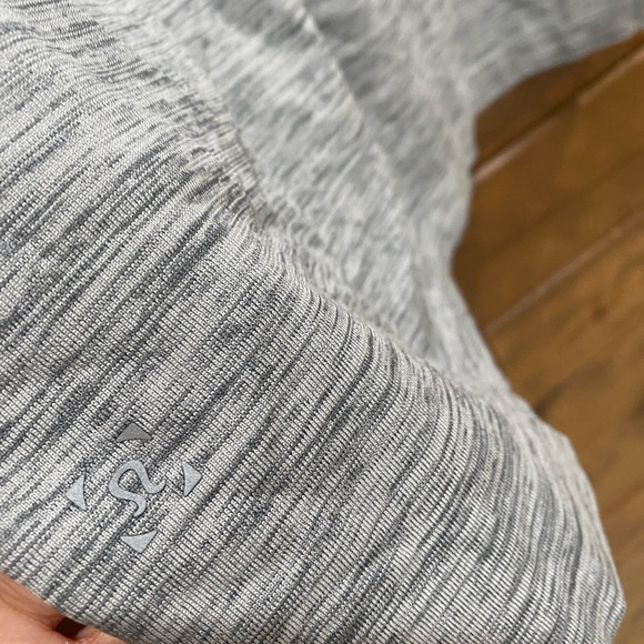 Lululemon Heathered Grey Metal Vent Tech Long Sleeve Shirt - Picture 5 of 6